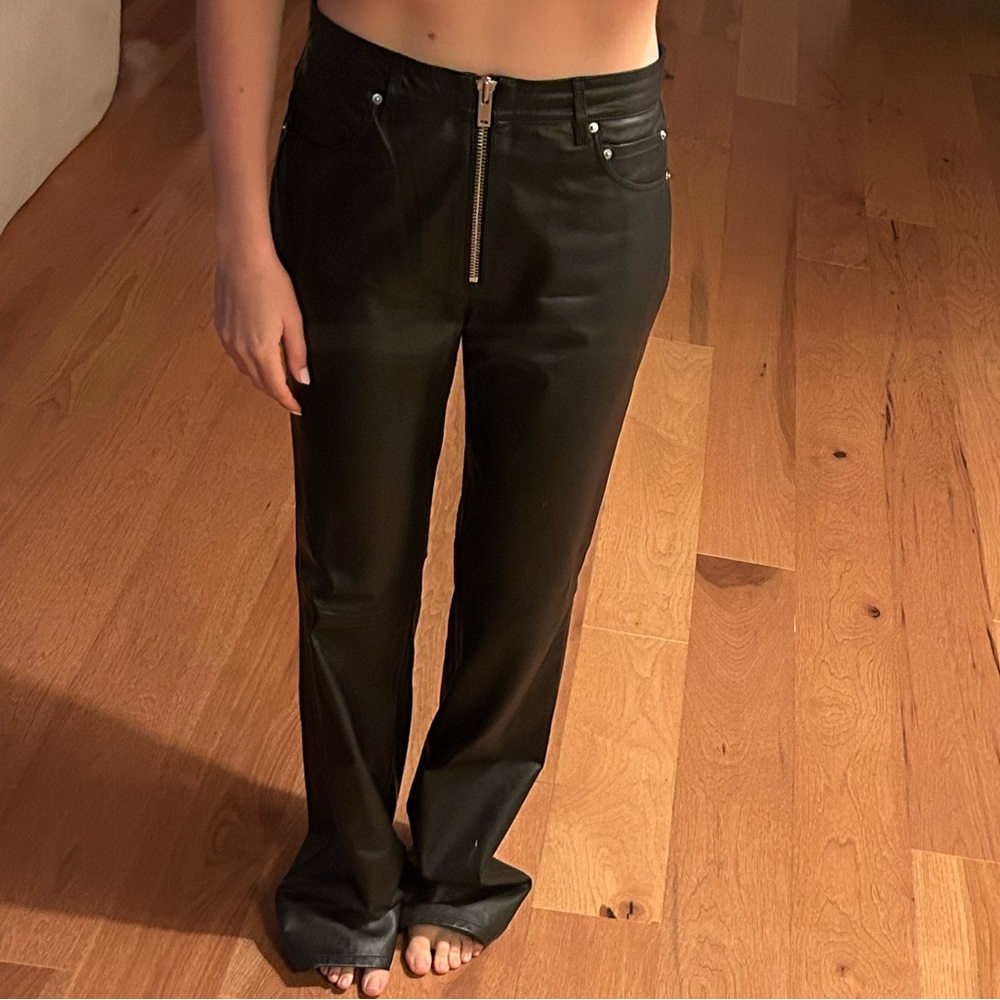 GRLFRND Julia Leather Pant size 26 - Picture 6 of 6